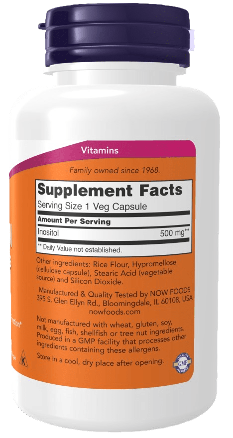 Inositol X 100 Cápsulas