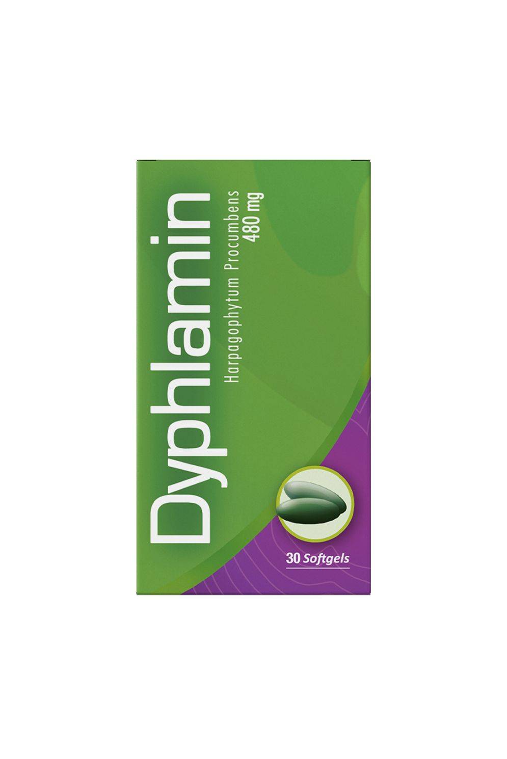 DYPHLAMIN 480 MG HEALTHY AMERICA X30 SOFTGELS