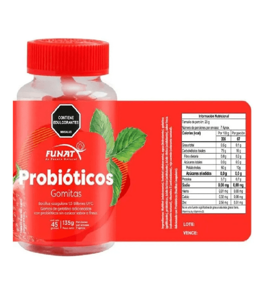 Gomitas probióticos
