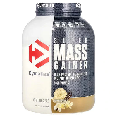 Super Mass Gainer 6 libras Gourmet Vanilla