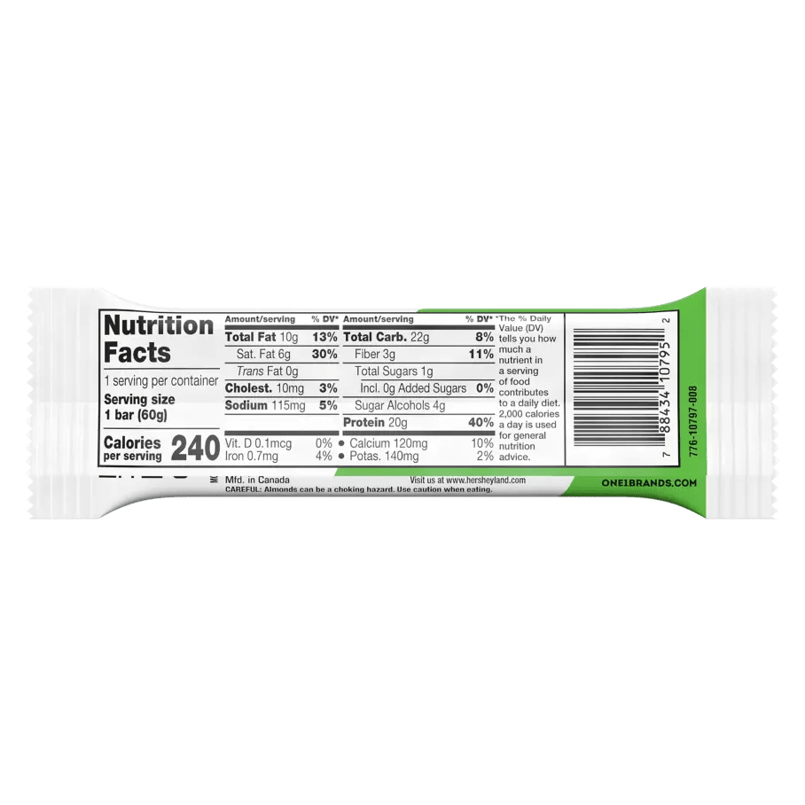 ONE BAR ALMENDRA - ONE BRANDS