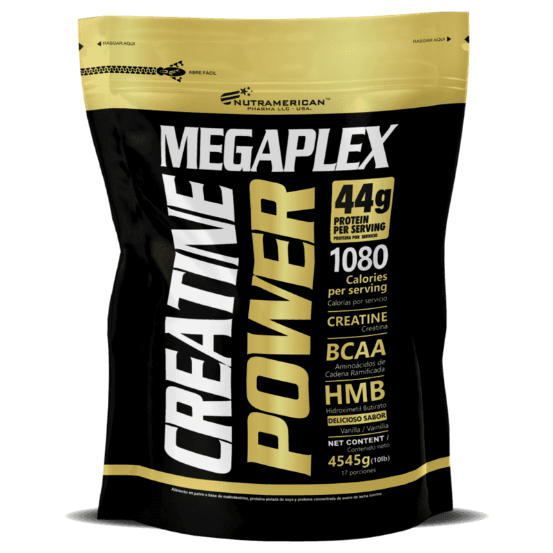 MEGAPLEX CREATINE POWER VAINILLA 10 LB 4545G