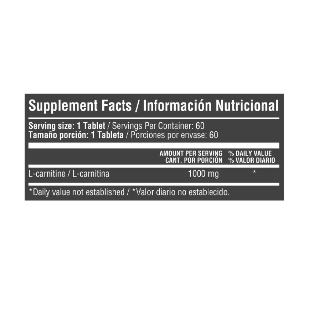 L Carnitina Tableta - Healthy Sports