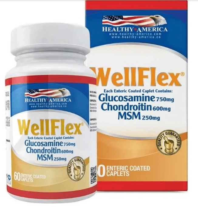 WELLFLEX 60 TABLETAS HEALTHY AMERICA