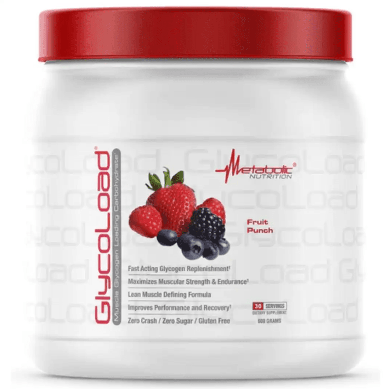 GLYCOLOAD 600 G FRUIT PUNCH - METABOLIC NUTRITION