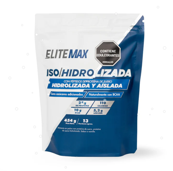 ISO Hidrolizada Vainlla 454 g - Elite Max