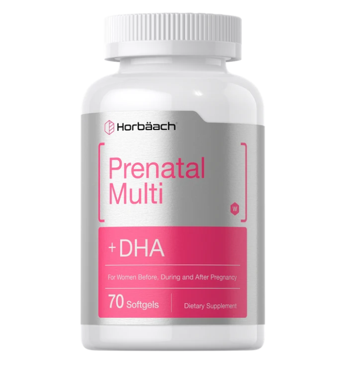 PRENATAL MULTI + DHA 70 SOFTGELS HORBAACH