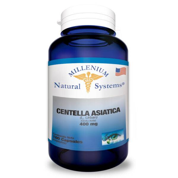 CENTELLA ASIATICA 400 MG 100 CçPSULAS - NATURAL SYSTEMS