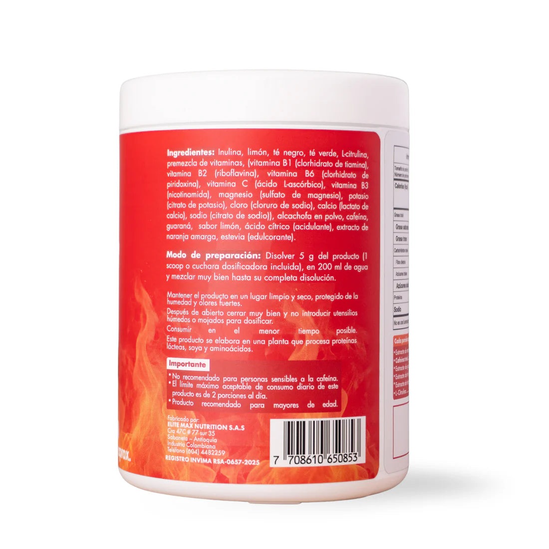 Active Pre Entreno - Elite Max
