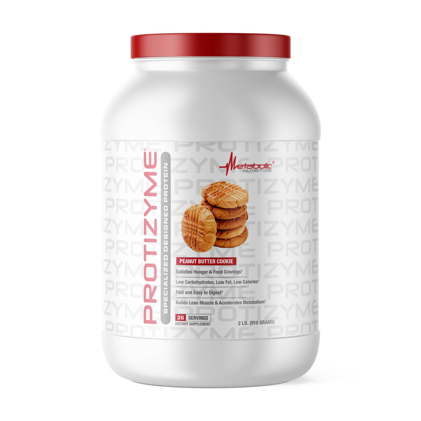 Protizyme Peanut Butter Cookie 2 lb / 26 Servicios