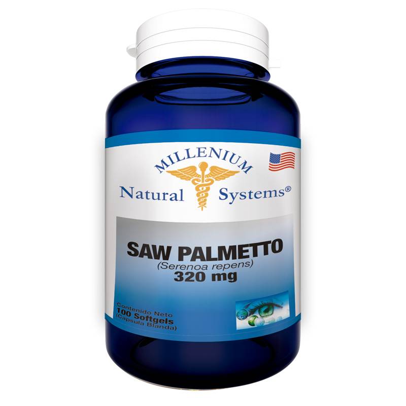 SAW PALMETO 320 MG 100 SG - NATURAL SYSTEMS