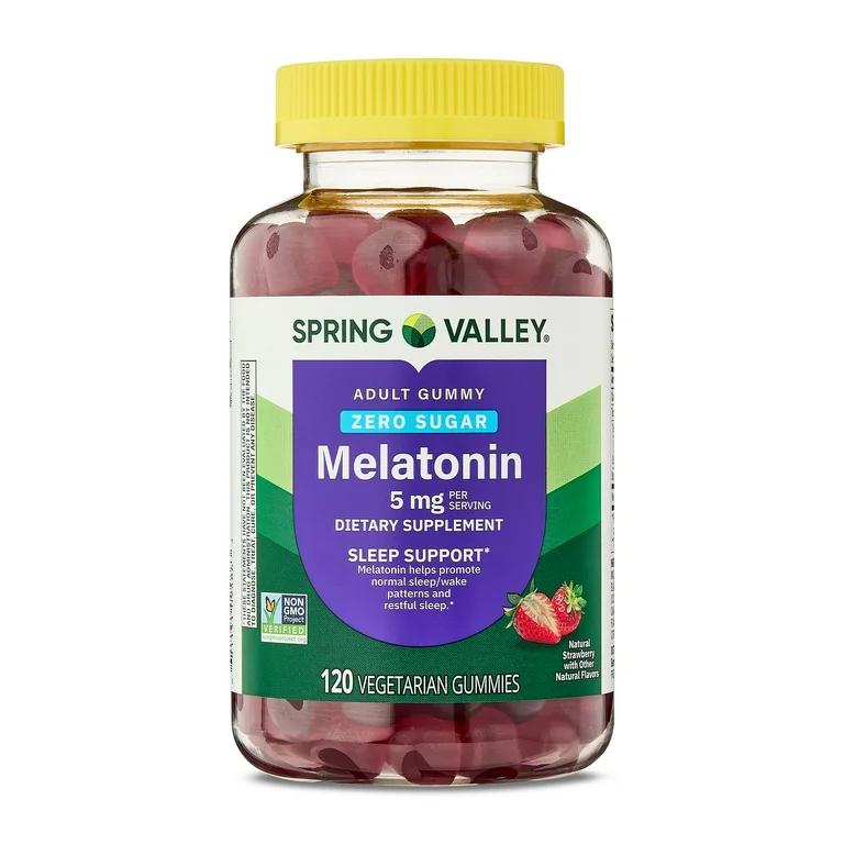 MELATONINA 5 MG X 120 GOMAS SPRING VALLEY