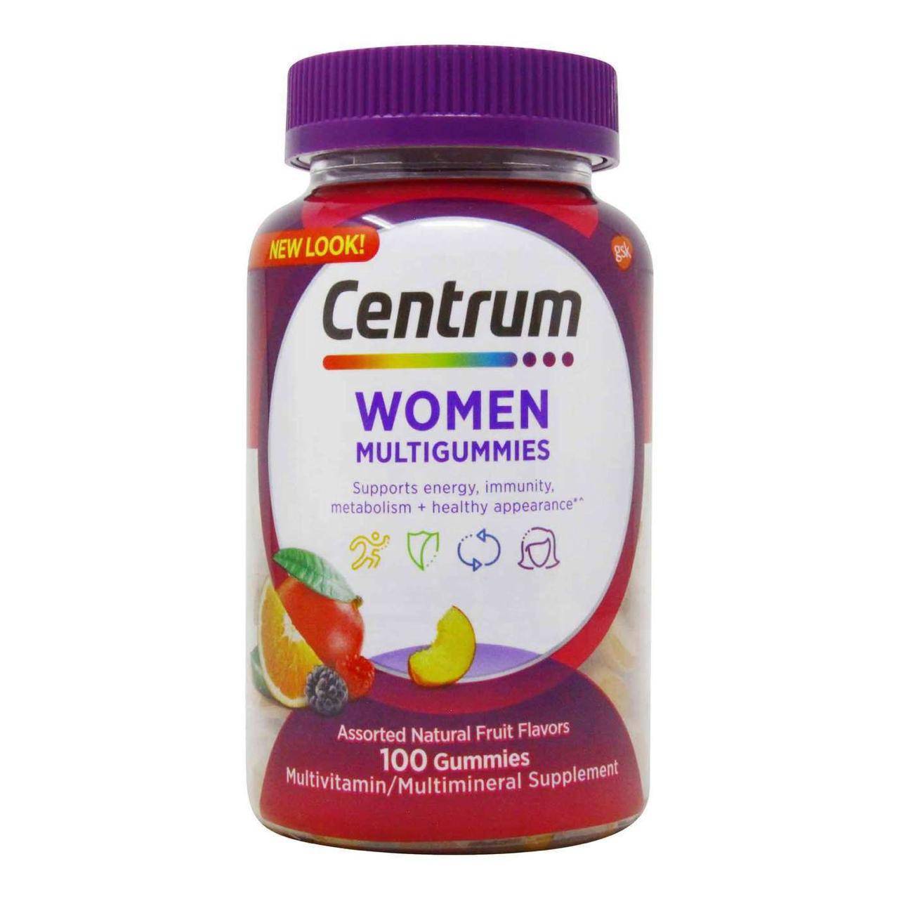 CENTRUM WOMENS X 100 GUMMIES