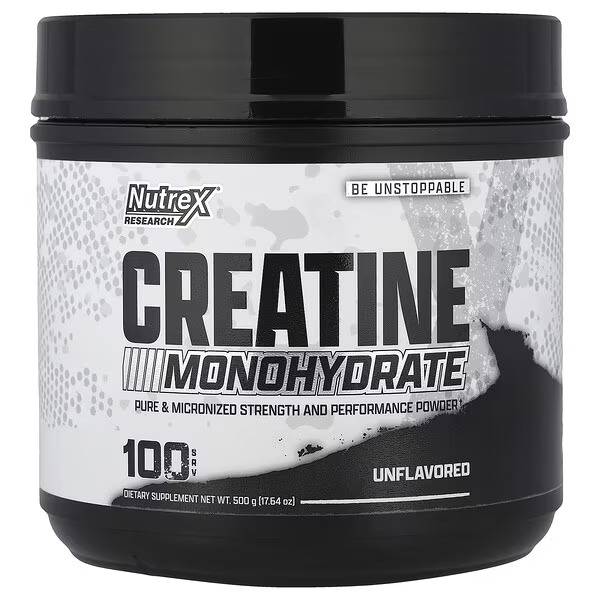 CREATINA NUTREX MONOHIDRATADA 100 SERV UNFLAVORED