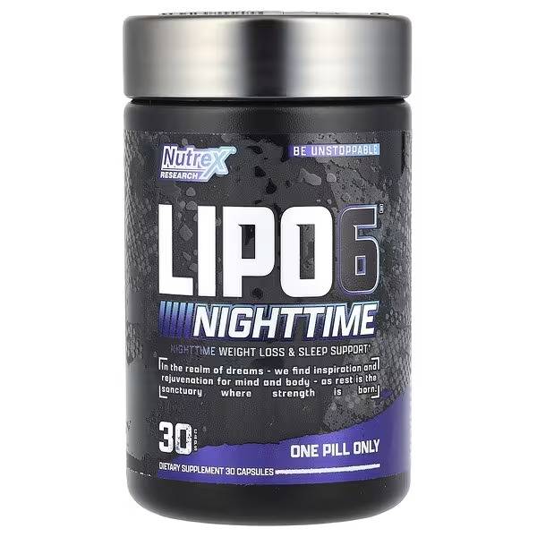 LIPO 6 NIGHTTIME 30 - CAPS
