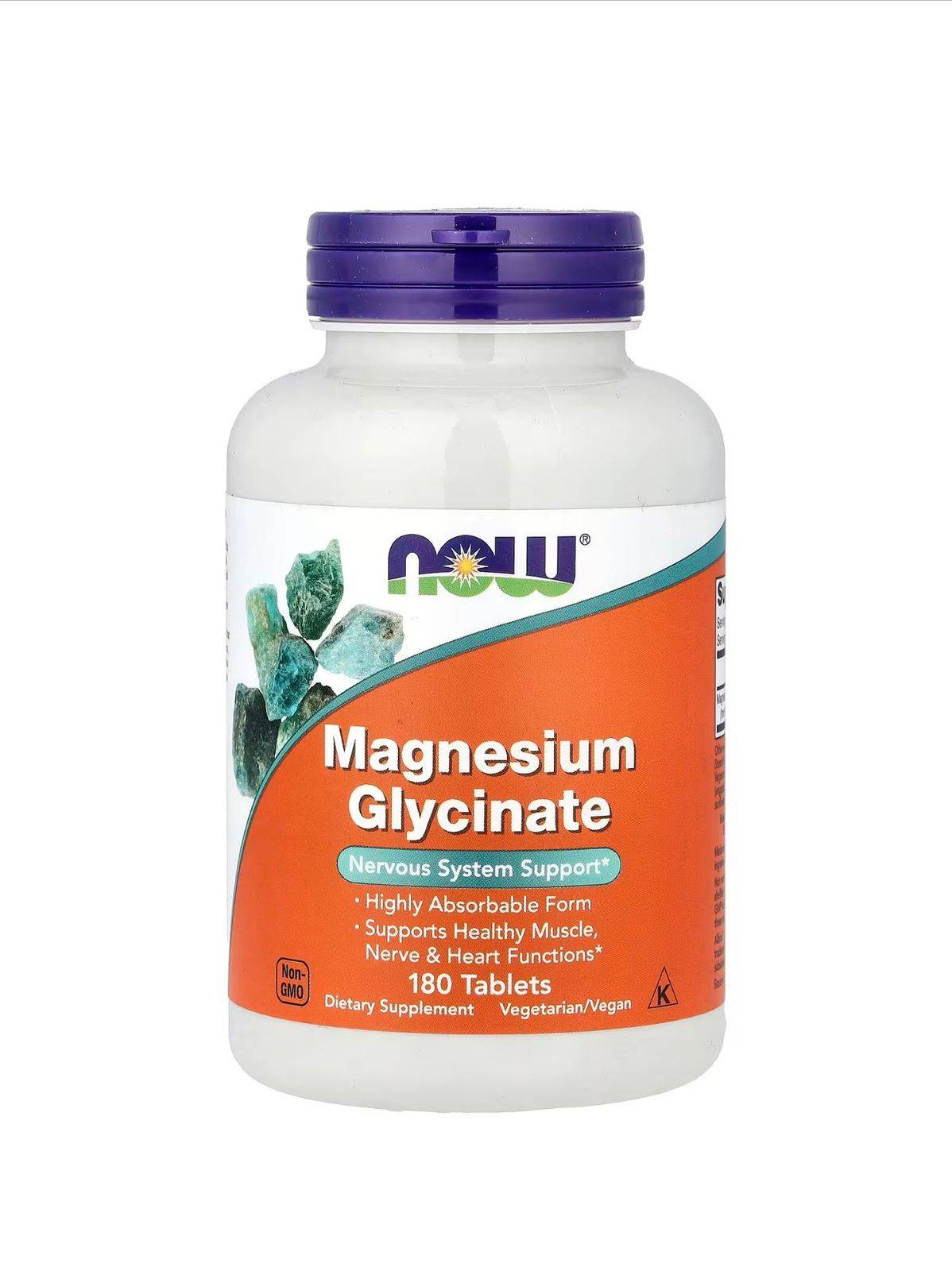 Magnesio Glycinato 180 Tbls - NOW