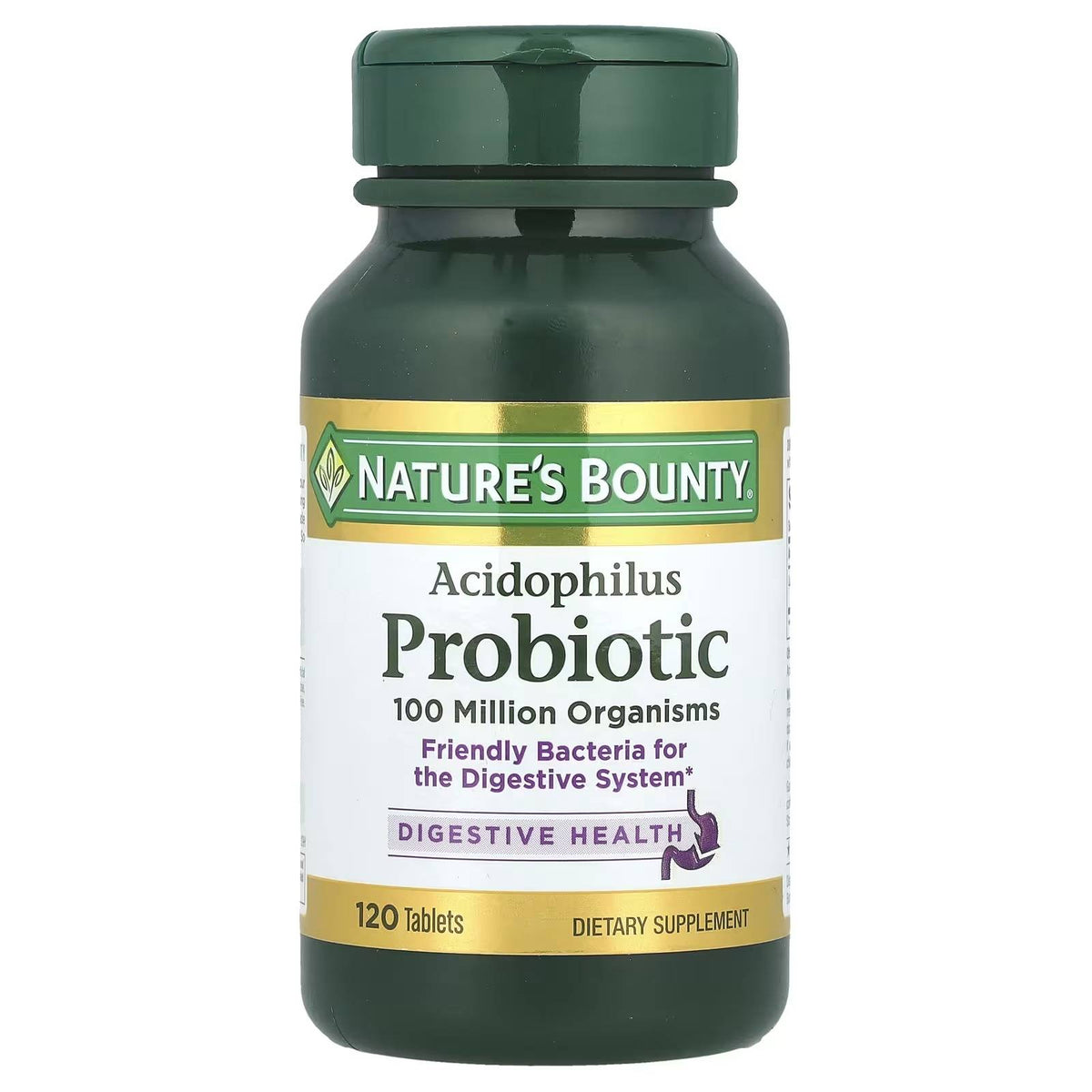 PROBIOTIC 100 MILLONES 120 TABLETAS - NATURE'S BOUNTY