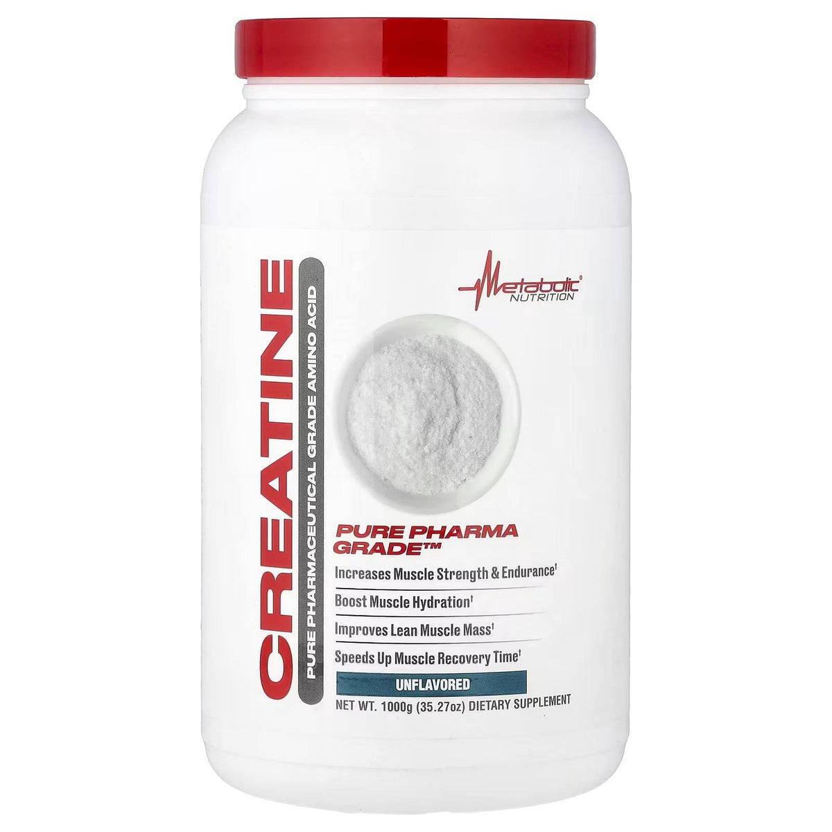 CREATINA PURE 1000 G - METABOLIC NUTRITION