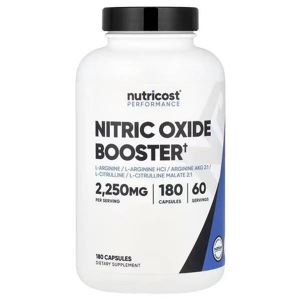 OXIDO NITRICO 2.250 MG X 180 CAP NUTRICOST