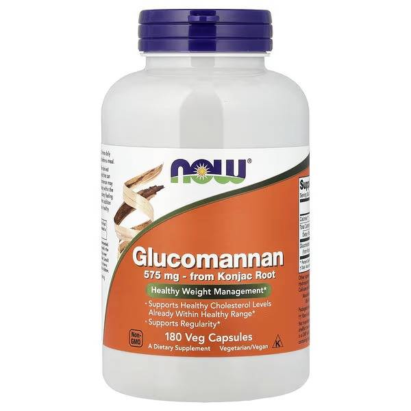 GLUCOMANNAN 575 MG 180 VCAPS NOW