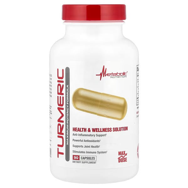 Turmeric 90 Capsulas Metabolic