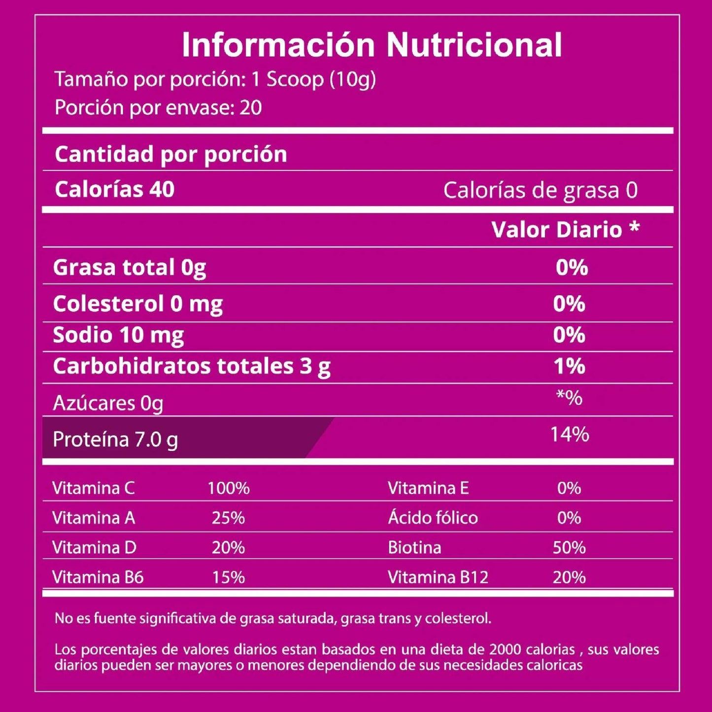 AMINO CON COLAGENO