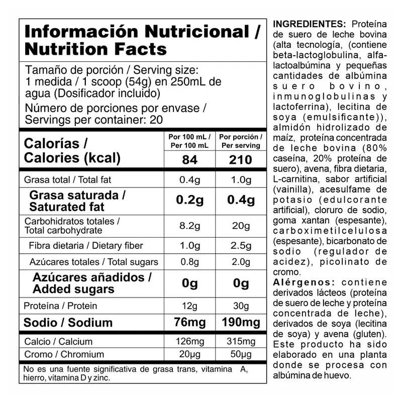 BIPRO RIPPED VAINILLA 2.4 LB