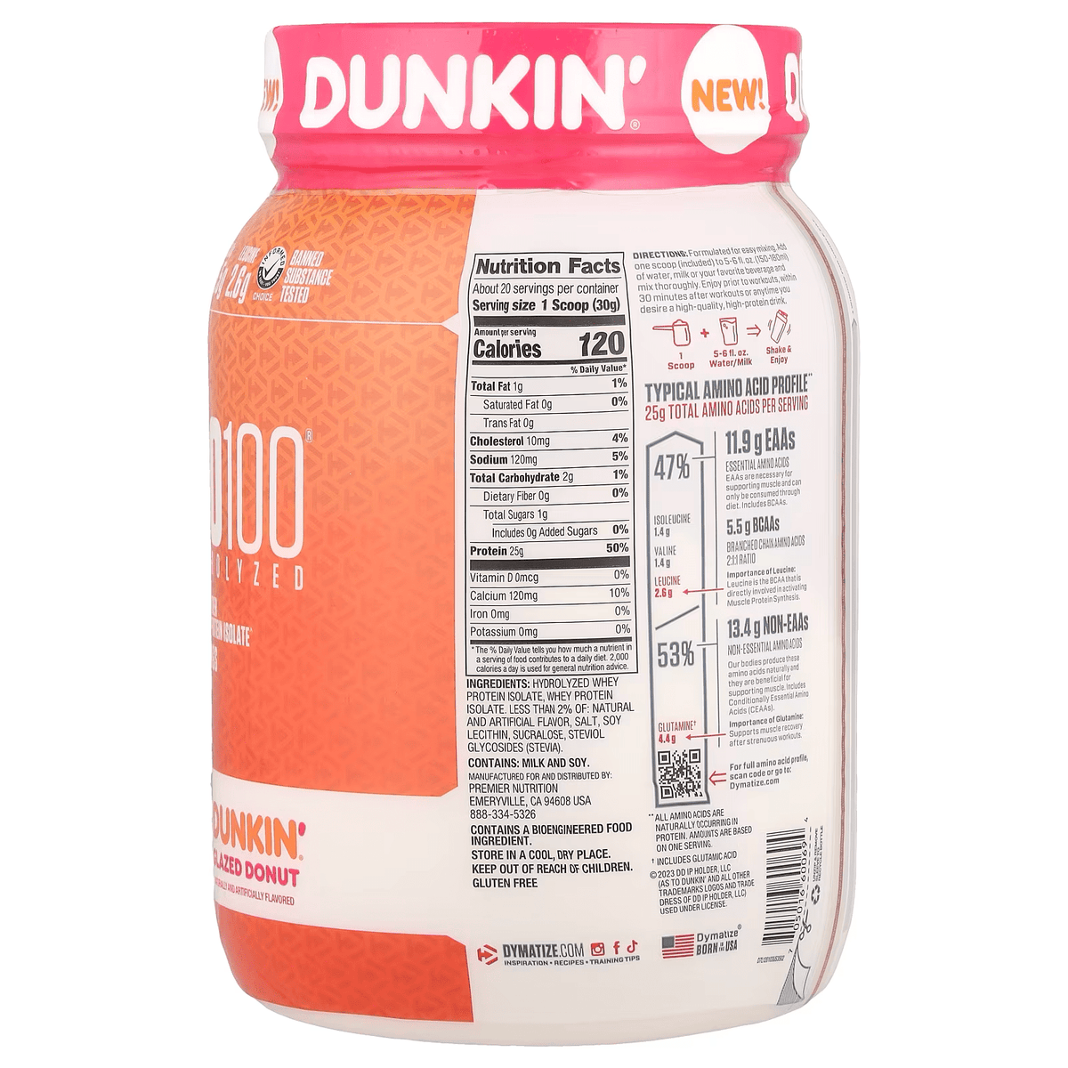ISO 100 1,3 LB DONA - DYMATIZE