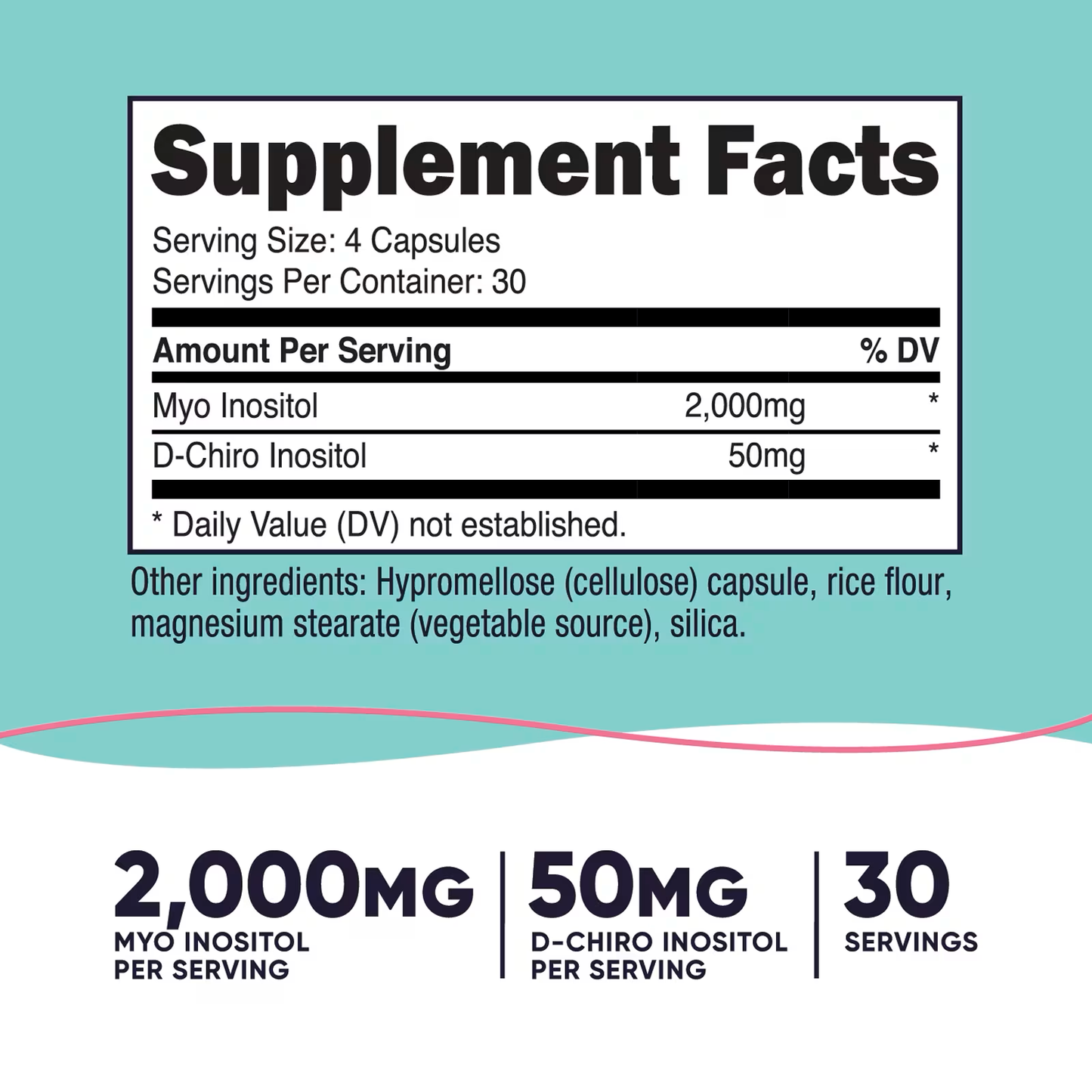 MYO D CHIRO INOSITOL - NUTRICOST