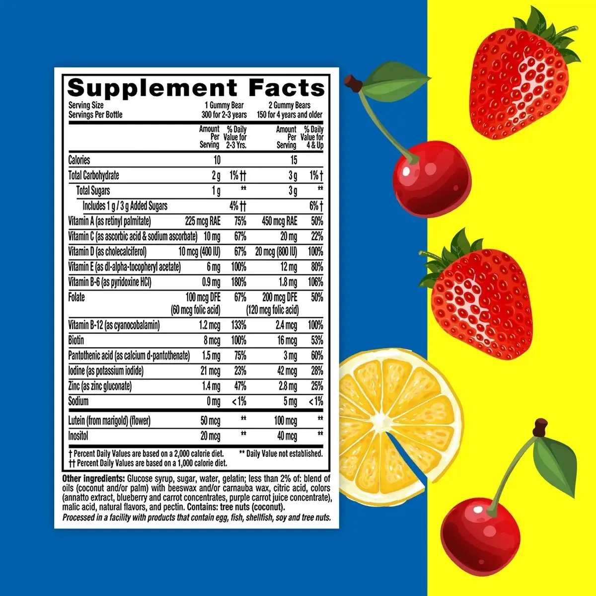 MULTIVITAMINO PARA NIÑOS 300 GUMMIES - L'IL CRITTERS
