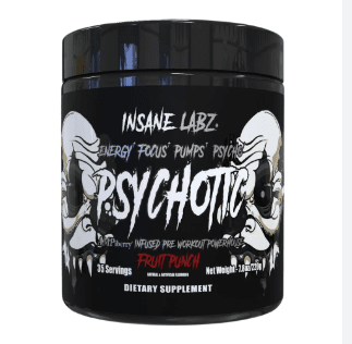 PSYCHOTIC BLACK 35 SERVICIOS FRUIT PUNCH - INSANE LABZ