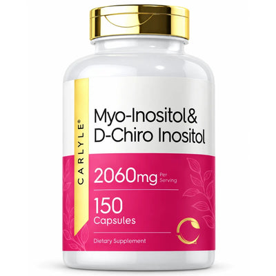 Myo y D Chiro Inositol 2060 mg x 150 cápsulas - Carlyle