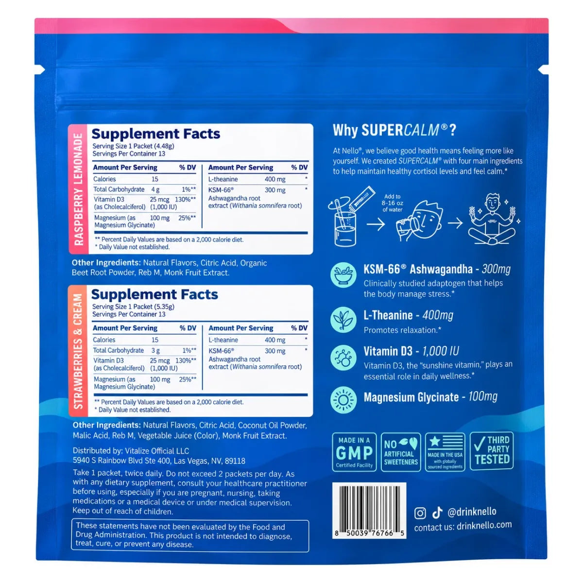 Supercalm 26 serv Nello