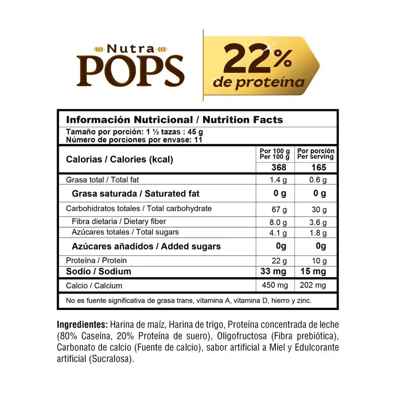 NUTRA POPS - NUTRAMERICAN