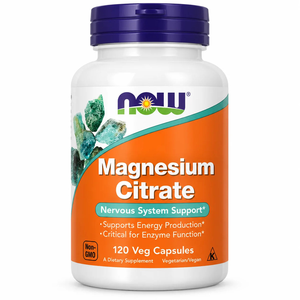 CITRATO MAGNESIO 120 CÁPSULAS - NOW FOODS