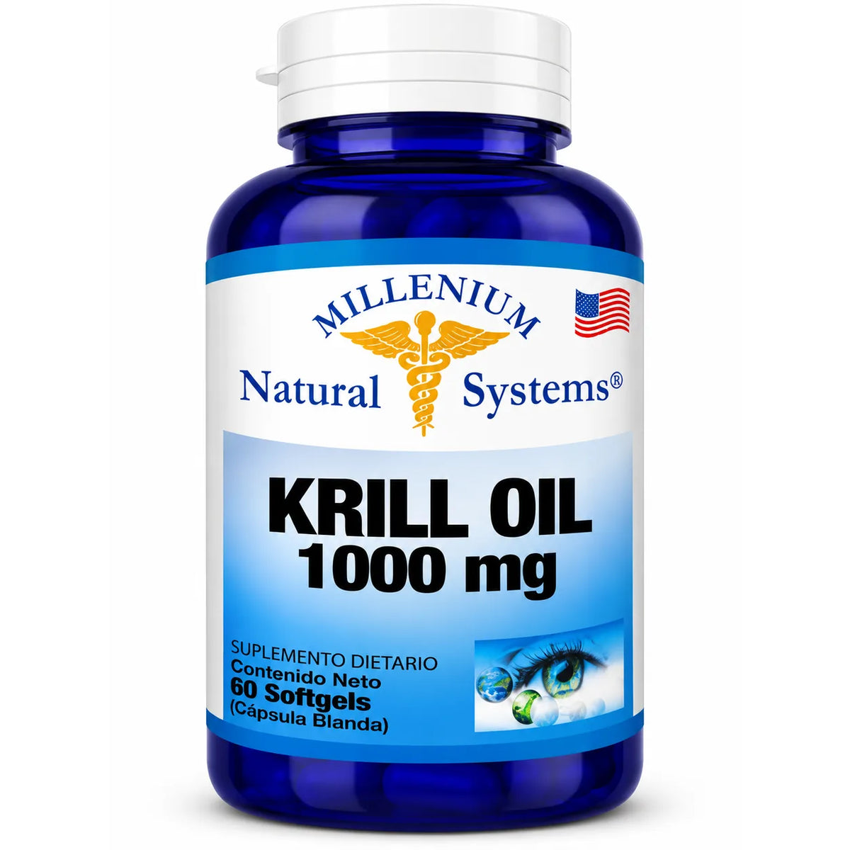 KRILL OIL 1000 MG 60 SG - NATURAL SYSTEMS