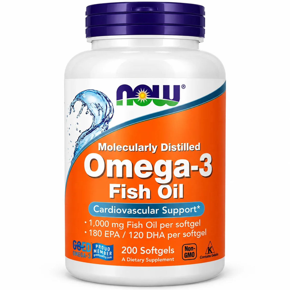 OMEGA 3 NOW 200 SOFTGELS