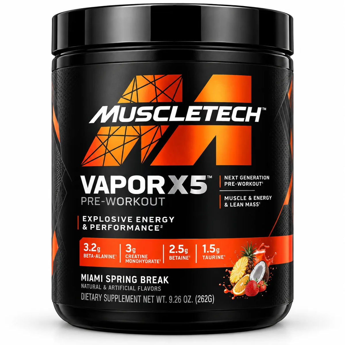 VAPOR X5 PREWORKOUT MIAMI SPRING BREAK - MUSCLE TECH
