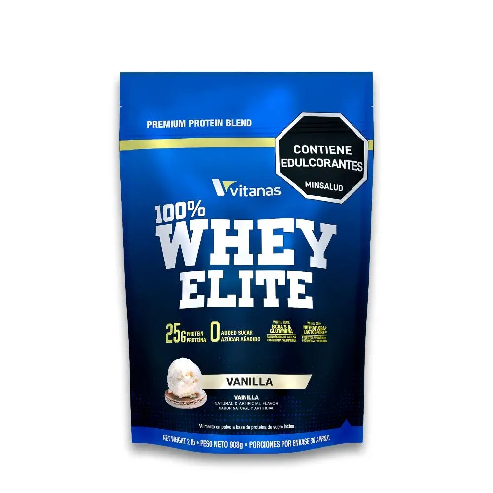 WHEY ELITE 2 LBS VAINILLA VITANAS