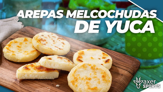 Receta saludable: Arepas melcochudas de yuca