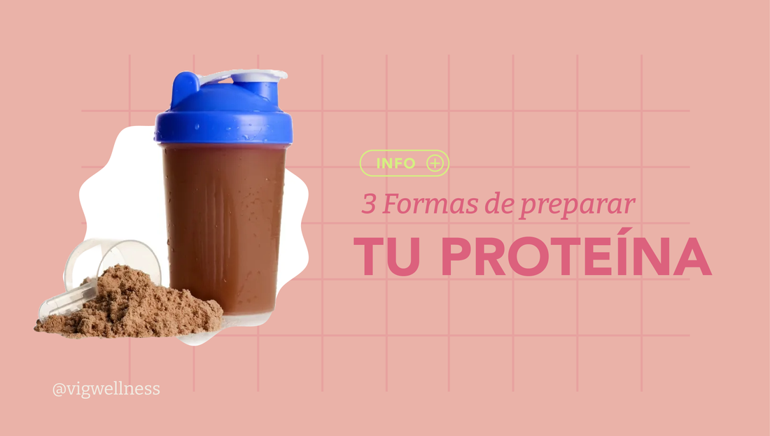 formas de preparar proteina en polvo