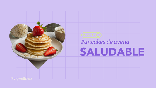 receta pancakes saludables de avena sin harina