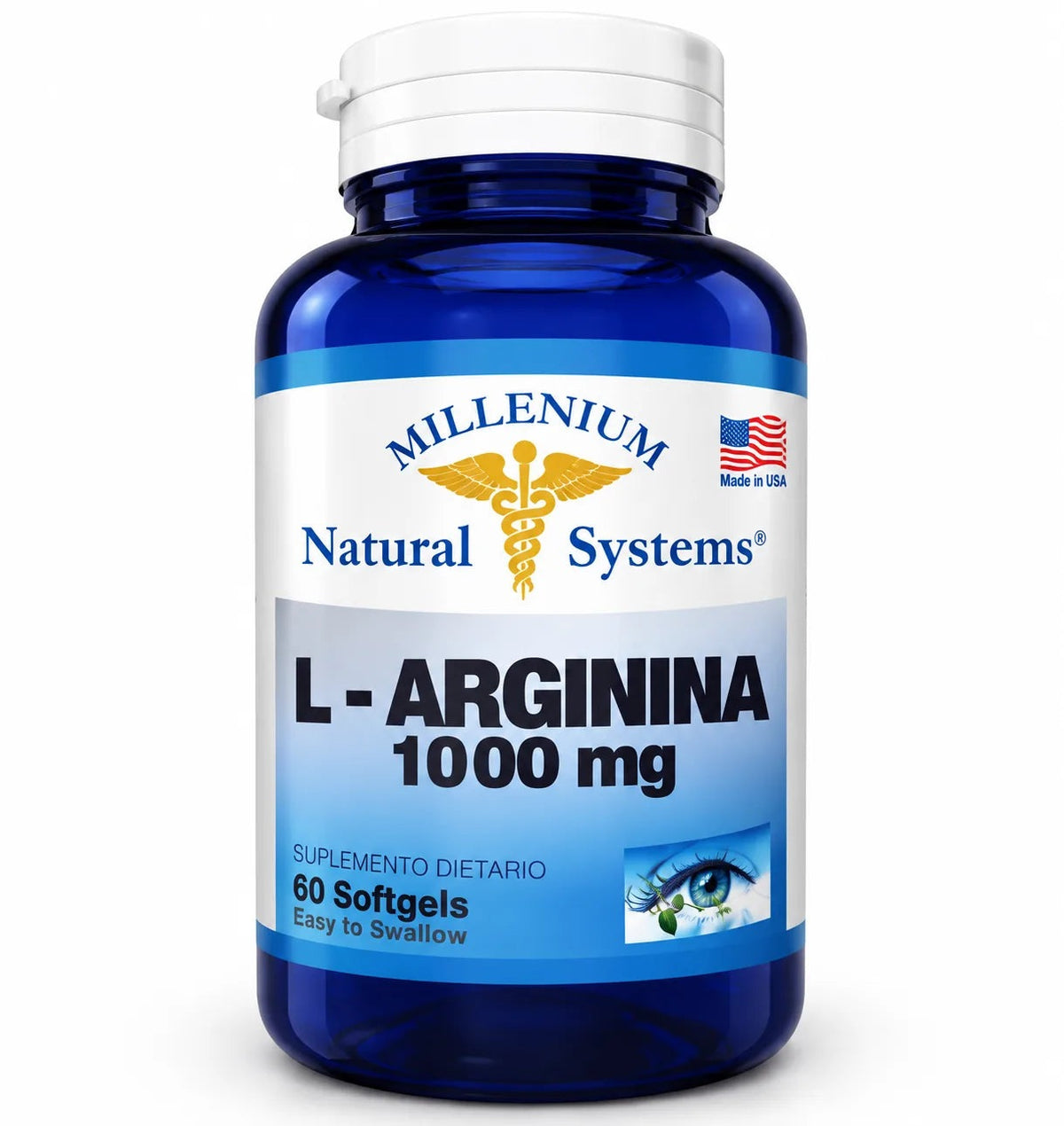 L ARGININA 1000 MG 100 CÁPSULAS - NATURAL SYSTEMS