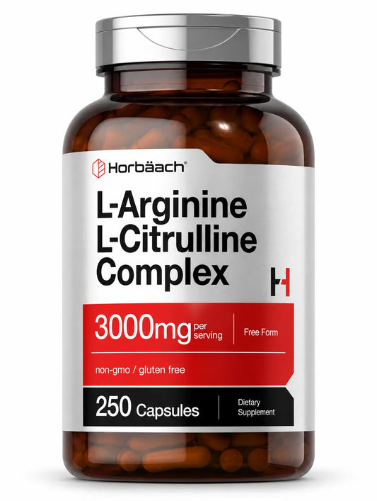 L ARGININE L CITRULLINE COMPLEX 3000 MG 250 CÁPSULAS HORBAACH