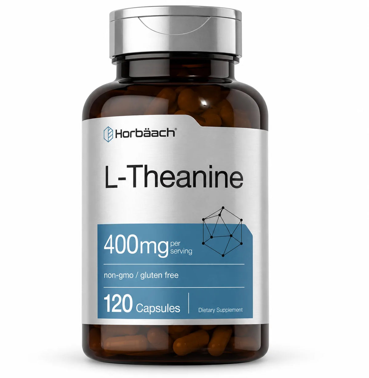 L-THEANINE 400 MG 120 CÁPSULAS HORBAACH