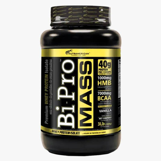 Bipro mass vainilla 3 lb 1368g