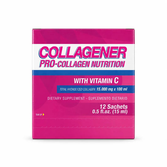 PRO-COLLAGEN 15.000 MG WITH VITAMIN C SACHETS 15 ML - HEALTHY AMERICA