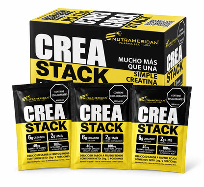 CREA STACK SACHET 500 G - NUTRAMERICAN PHARMA