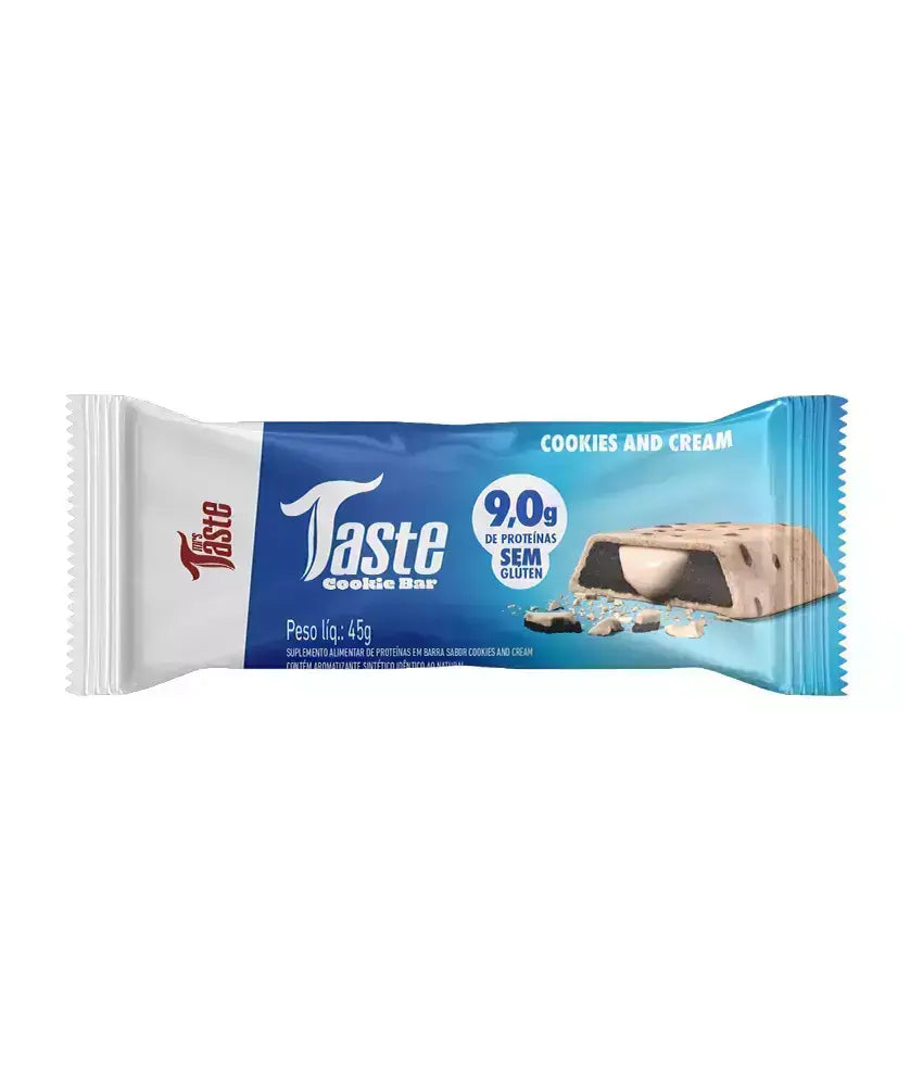 TASTE COOKIE BAR COOKIES AND CREAM