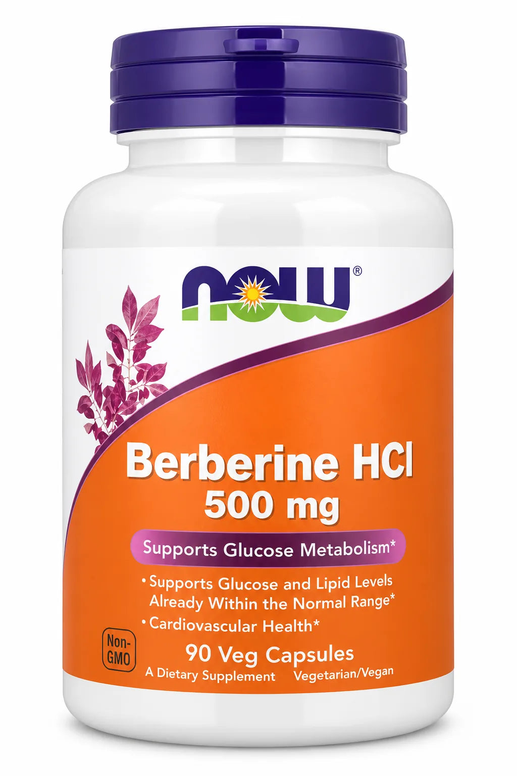 BERBERINA HCL 500 MG - NOW FOODS